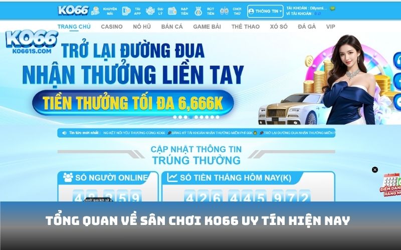 Tổng quan về sân chơi KO66 uy tín hiện nay